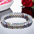 Imitation Austrian beaded simple fashionable crystal bracelet for women with sweet temperament